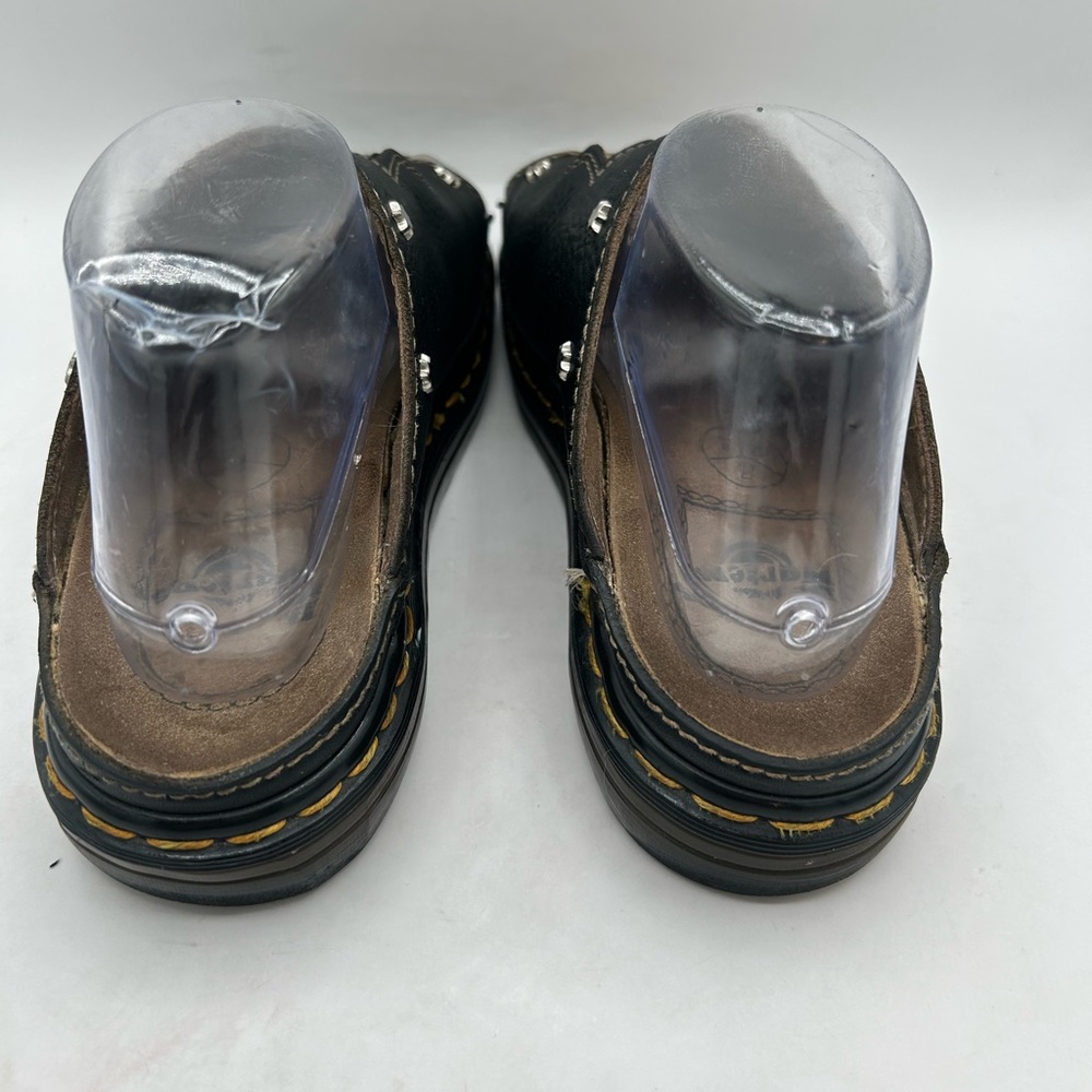 RARE vintage Dr Marten Star Cut Out Studded Slides Made In England Dunnet Sandal - Picture 7 of 17